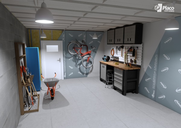 Placo® optimise le système UP STIL® pour les garages des maisons
